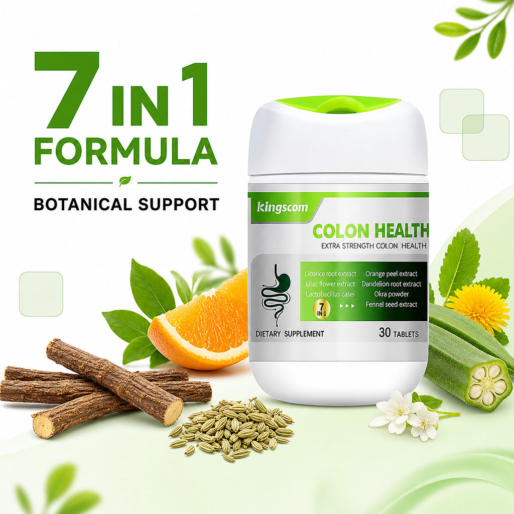 Kingscom Colon Health Dietary Supplement – 30 Tablets