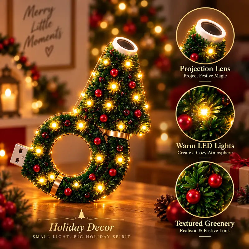 USB Christmas Tree Projector Light