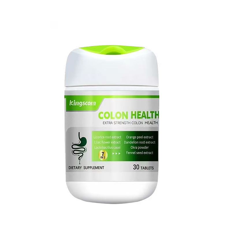 Kingscom Colon Health label and package information