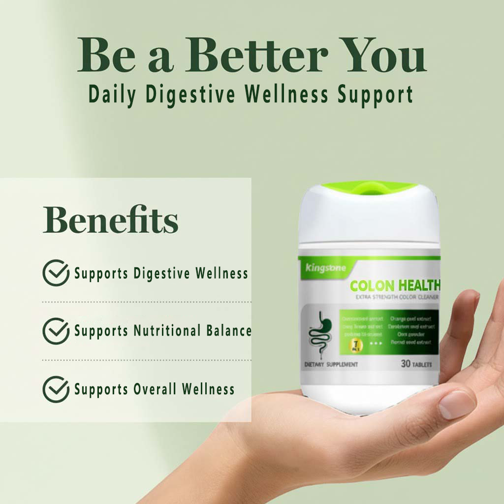 Kingscom Colon Health Dietary Supplement – 30 Tablets