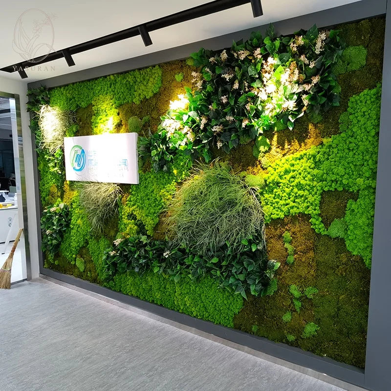 Custom Handmade Natural Moss Wall Panels